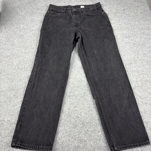 Vintage Levi's 550 Jeans Mens 36x32 Black Relaxed Fit Denim Red Tab Skater Y2K